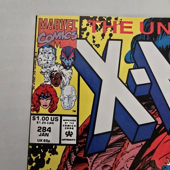 The Uncanny X-Men #284 Vintage comic book Marvel - Picture 6 of 12